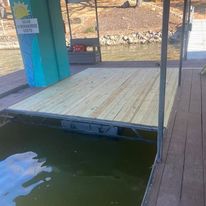 Added a 10x12 addition to this dock slip